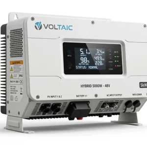 Hybrid Solar Inverter 5kW – Smart Backup & Grid-Tied Solution
