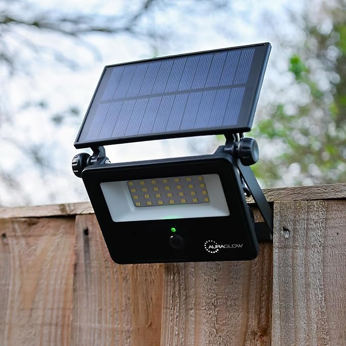 Auraglow Solar Security Flood Light - Image 6