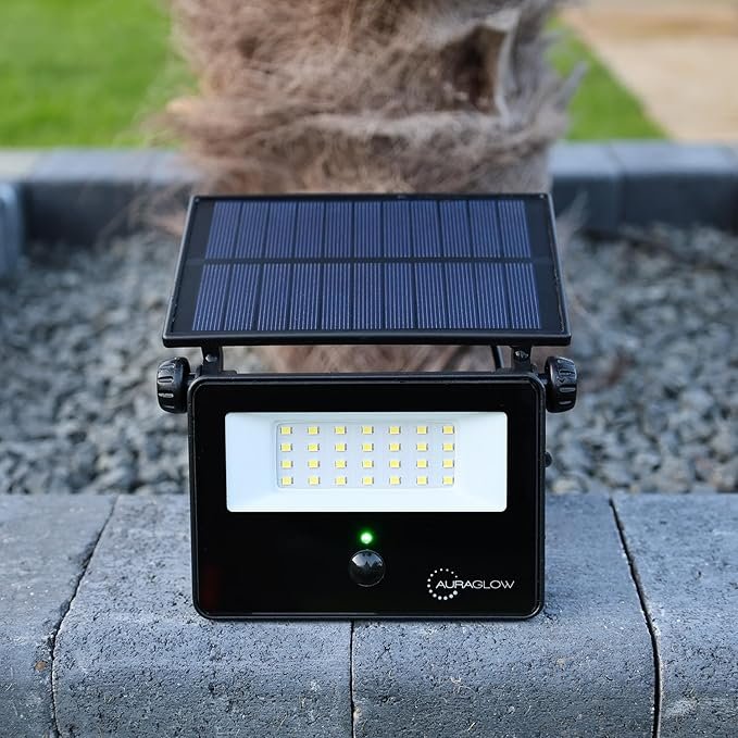 Auraglow Solar Security Flood Light - Image 4