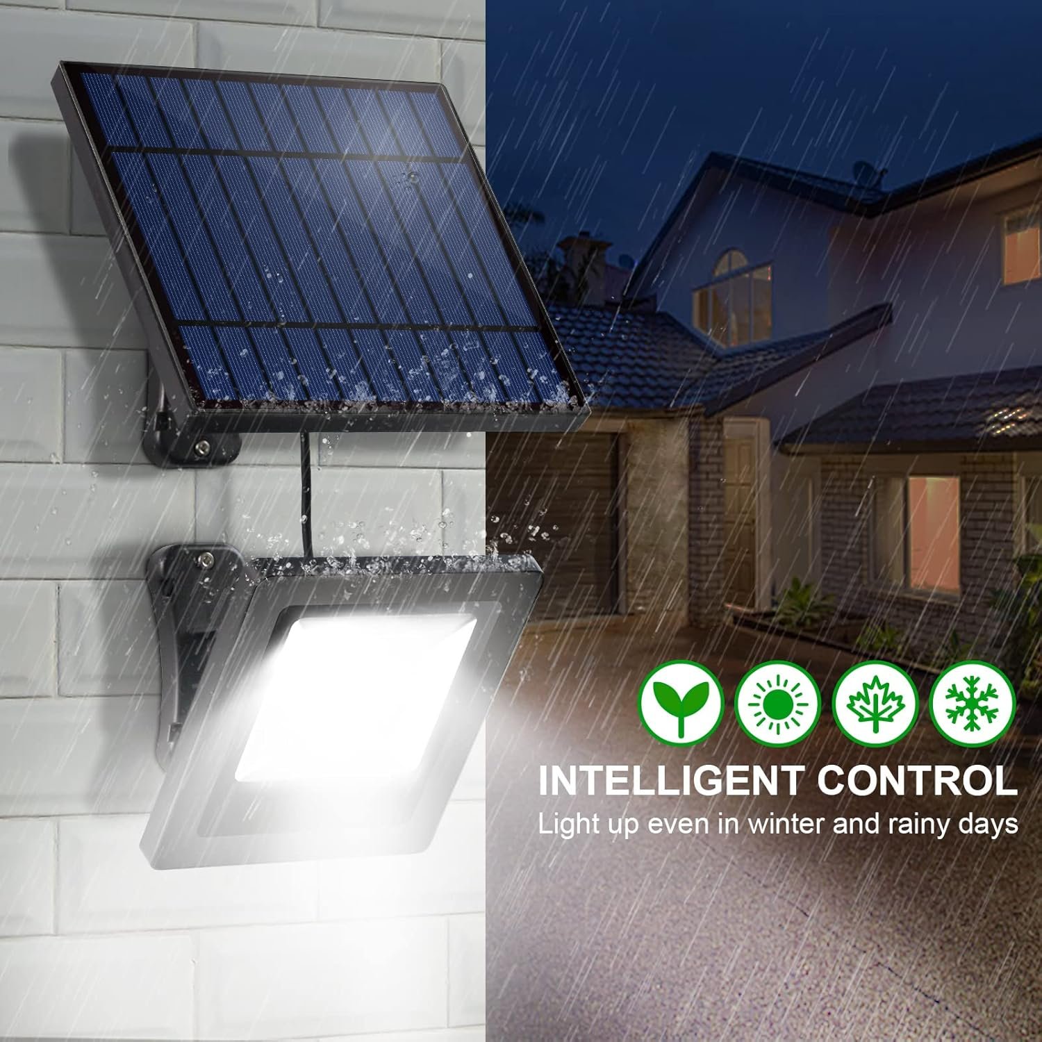 Lightonight Solar Lights Outdoor 1 Pack, 6500K Cool White - Image 6