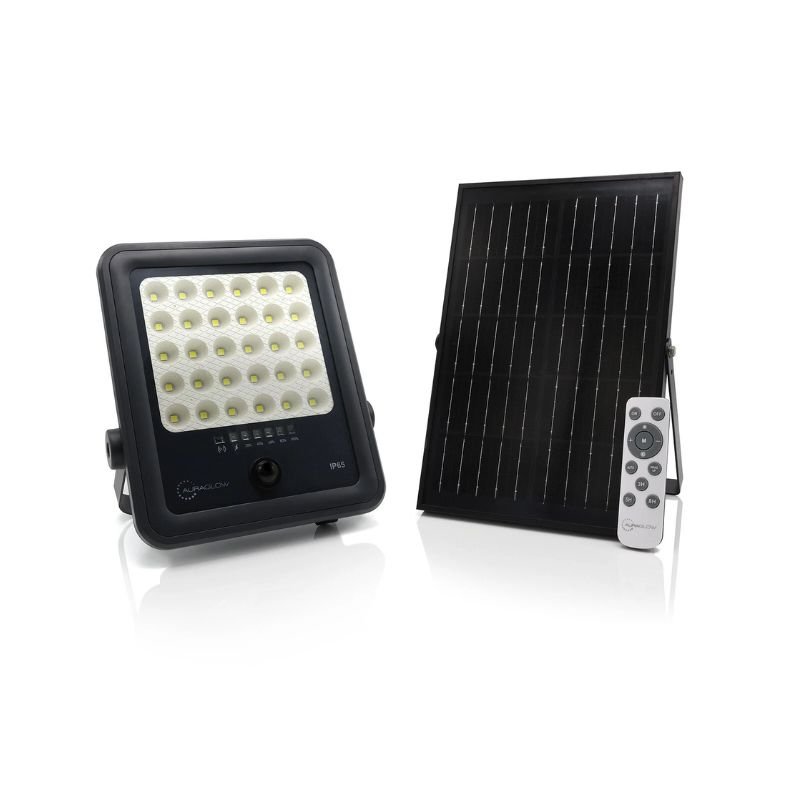 Auraglow Outdoor Solar Powered Bright Security Flood Light