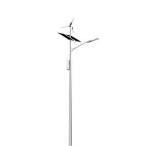 Factory Outdoor Single Double Arm Galvanized Steel Solar LED Street Lighting Pole
