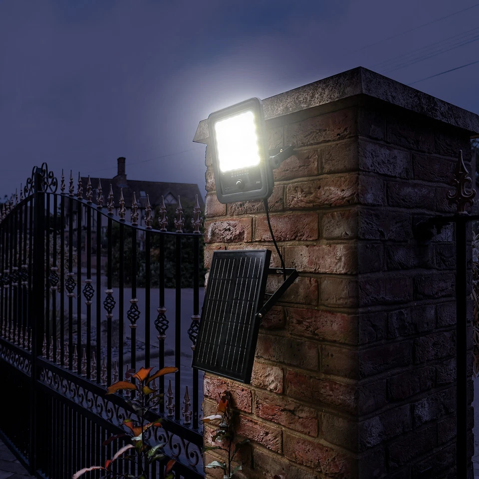 Auraglow Outdoor Solar Powered Bright Security Flood Light - Image 6